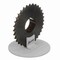 Browning Roller Chain Sprocket, #60 Chain Size, 3/4 to 2-11/16 in Bore Dia., 32 # of Teeth 60Q32 KWY 1/2X1/4 - alternate 9